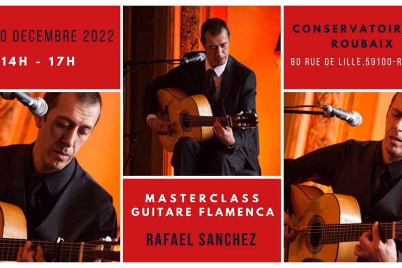 cours guitare Flamenco Lille Nord pas de Calais PIcardie Roubaix Conservatoire los de la Noche